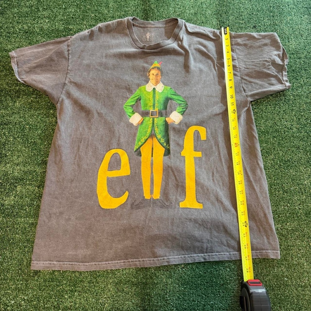 Elf movie grey cotton t-shirt